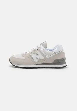 New Balance: Бежевые кроссовки  574