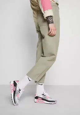 Nike: Белые кроссовки 