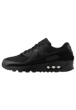 Nike: Чёрные кроссовки  Air Max 90