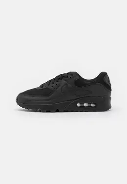 Nike: Чёрные кроссовки  Air Max 90