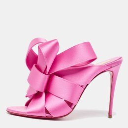 Christian Louboutin: Розовые сандалии 