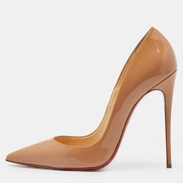 Christian Louboutin: Бежевые туфли  So Kate