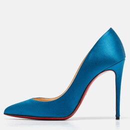 Christian Louboutin: Голубые туфли  Pigalle