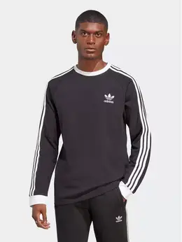 Adidas: Чёрный свитшот 