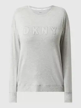 DKNY: Серый свитшот 