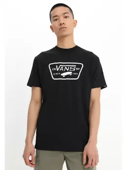 Vans: Чёрная футболка 