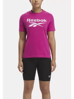 Reebok: Розовая футболка 