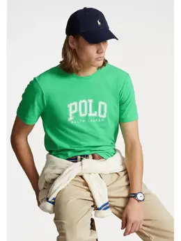 Polo Ralph Lauren: Зелёная футболка 