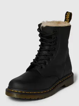 Dr. Martens: Чёрные ботинки 