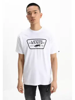 Vans: Белая футболка 