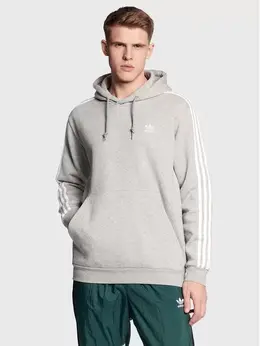 Adidas: Серая толстовка 