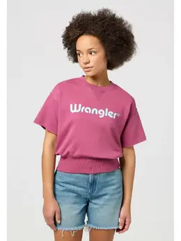 Wrangler: Фиолетовая футболка 