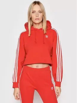 Adidas: Красная толстовка 