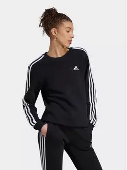 Adidas: Чёрный свитшот 