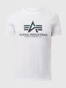 Alpha Industries: Белая футболка 