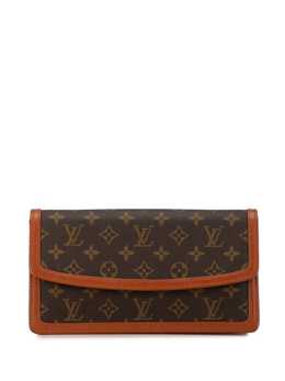 Louis Vuitton Pre-Owned: Коричневый клатч 