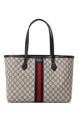 Gucci: Тёмная сумка  Ophidia GG