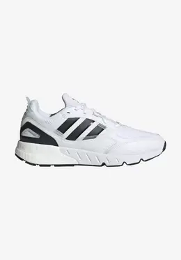 Adidas: Белые кроссовки  ZX-1K Boost