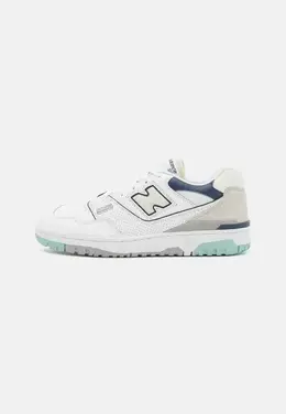 New Balance: Белые кеды 