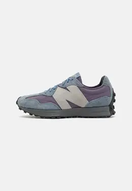 New Balance: Голубые кроссовки  327