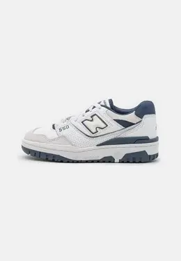 New Balance: Белые кеды 