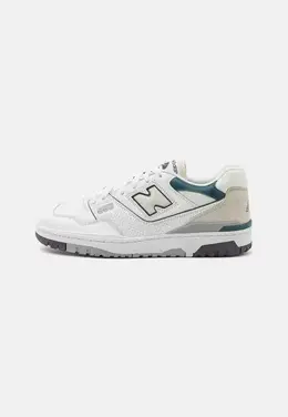 New Balance: Белые кеды 