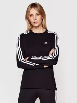 Adidas: Чёрный свитшот 