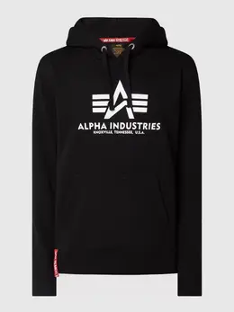 Alpha Industries: Чёрная толстовка 