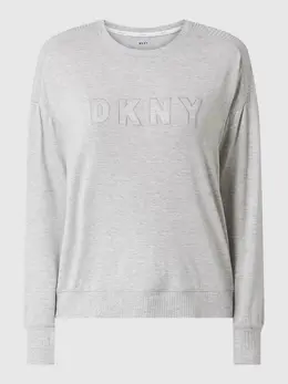 DKNY: Серый свитшот 