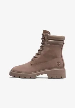 Timberland: Серые ботинки 