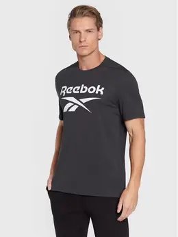 Reebok: Чёрная футболка 