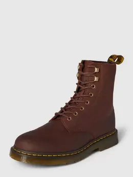 Dr. Martens: Коричневые ботинки 