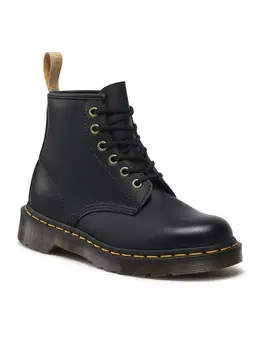 Dr. Martens: Чёрные ботинки 