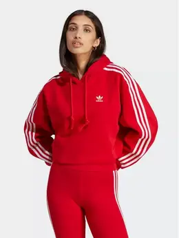 Adidas: Красная толстовка 