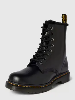 Dr. Martens: Чёрные ботинки 