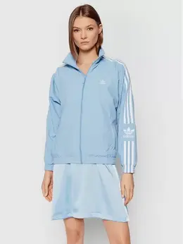 Adidas: Синяя куртка 