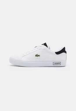 Lacoste: Белые кеды 