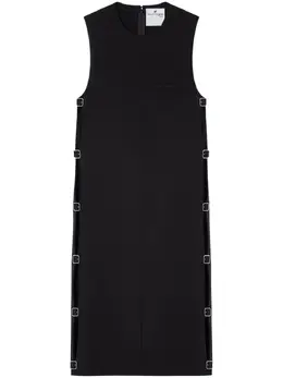 Courrèges: Платье на бретельках 