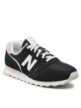 New Balance: Чёрные кроссовки 