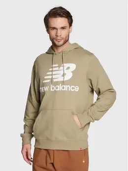 New Balance: Зелёная толстовка 