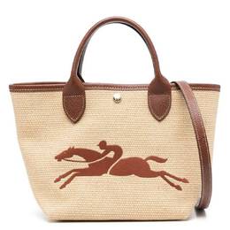 Longchamp: Коричневая сумка 