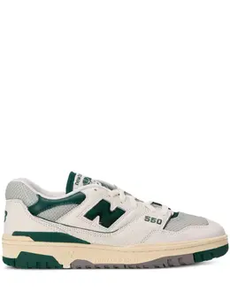 New Balance: Белые кроссовки 