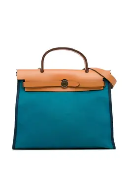 Hermès Pre-Owned: Голубая сумка 