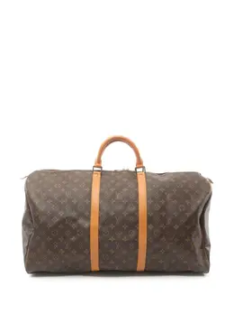 Louis Vuitton Pre-Owned: Коричневая сумка 