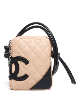 CHANEL Pre-Owned: Бежевая сумка 