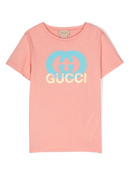 Gucci Kids: Яркая футболка 