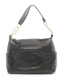 CHANEL Pre-Owned: Чёрная сумка 