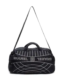 CHANEL Pre-Owned: Чёрная сумка 