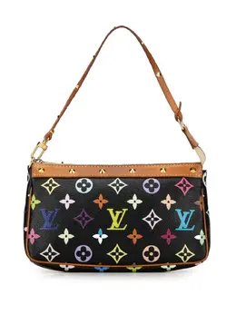 Louis Vuitton Pre-Owned: Чёрная сумка 