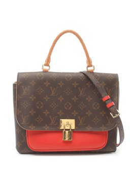 Louis Vuitton Pre-Owned: Коричневая сумка 